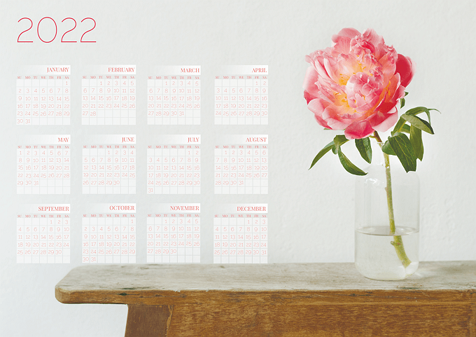 This is how you create a calendar in Photoshop