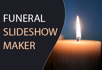 Funeral slideshow maker