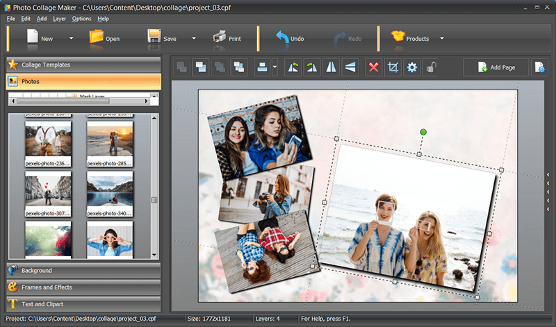 best photo collage maker for desktop