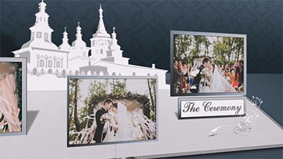 Wedding templates for SmartSHOW 3D