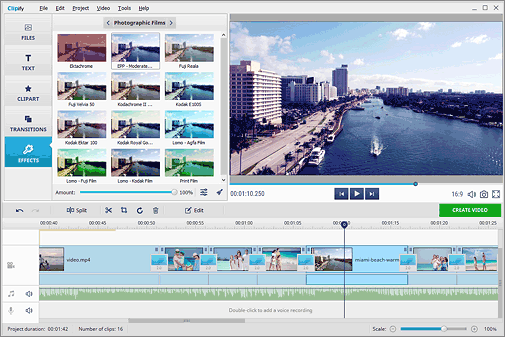 Enhance your videos with effects