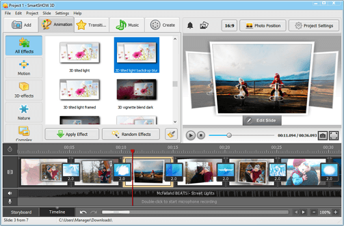 3d slideshow maker software free download