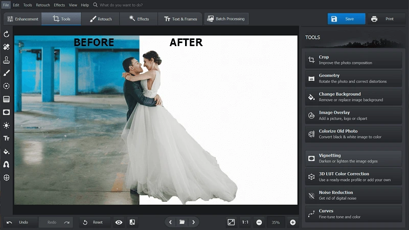 PhotoWorks as the best background remover