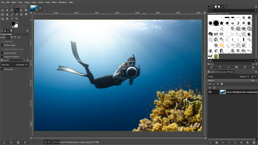 GIMP – free and versatile