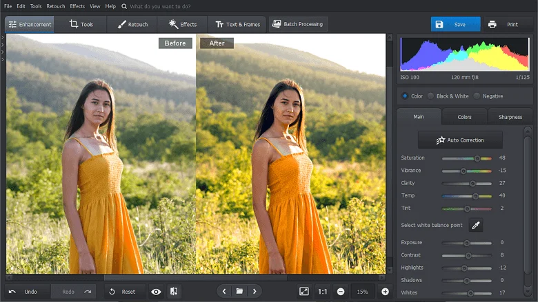 Color correct your image