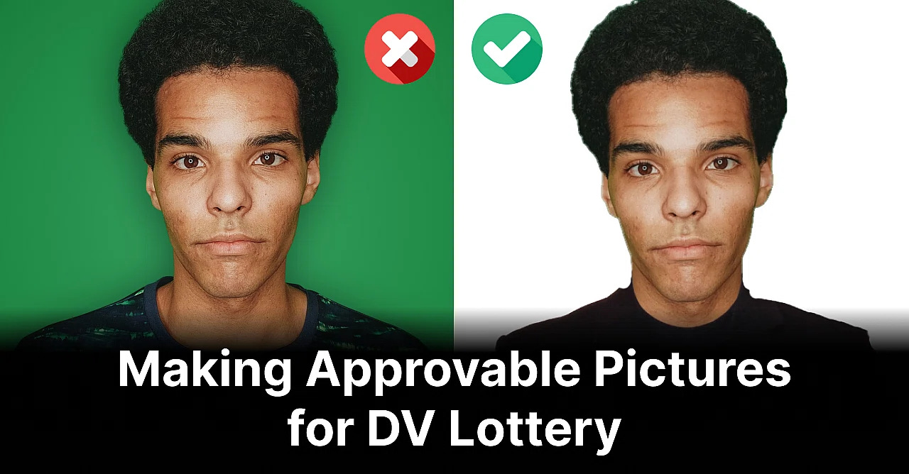 DV Lottery Photo Tool: How to Edit a Photo for DV Lottery