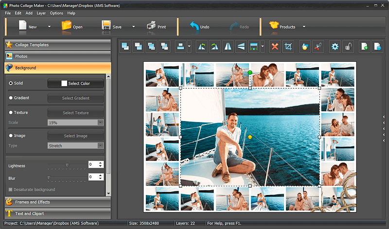 photo collage maker software free download for windows 7