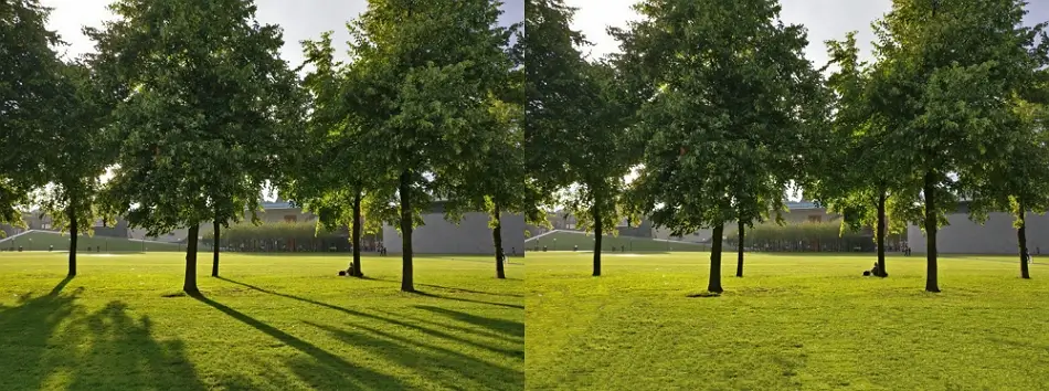 Remove shadows in Photoshop
