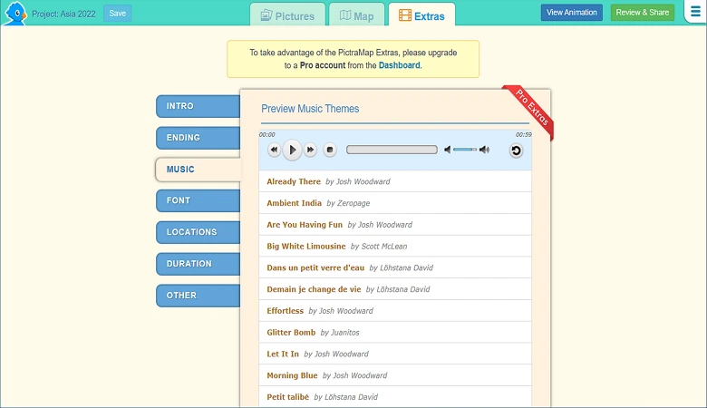 How To Make Travel Map Animation Pictramap Step3.webp