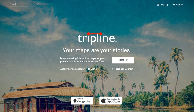 How To Make Travel Map Animation Tripline Step1.webp