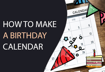 How to make a B-day calendar