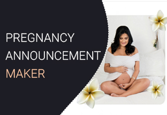 Pregnancy announcement software
