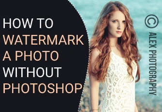 How to put a watermark