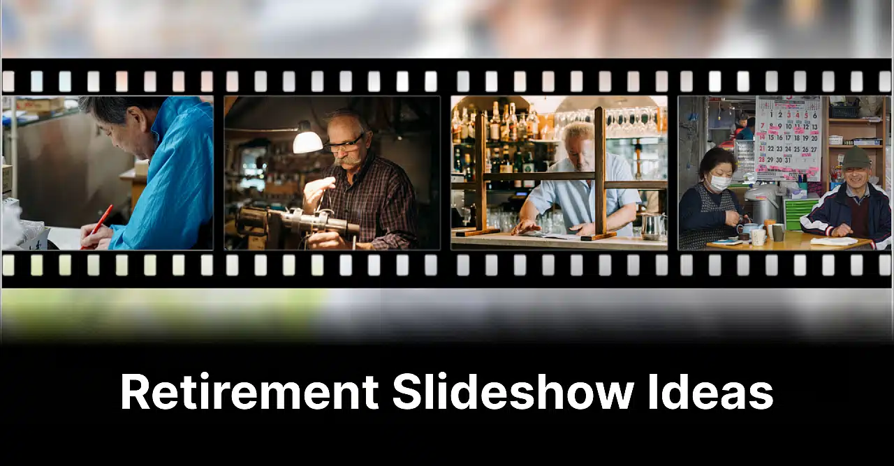 Retirement Slideshow Ideas Tips Templates