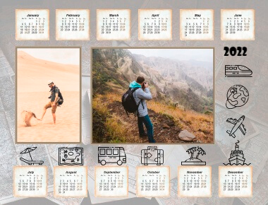 Wall calendar