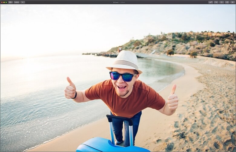 Open your picture with Pixelmator