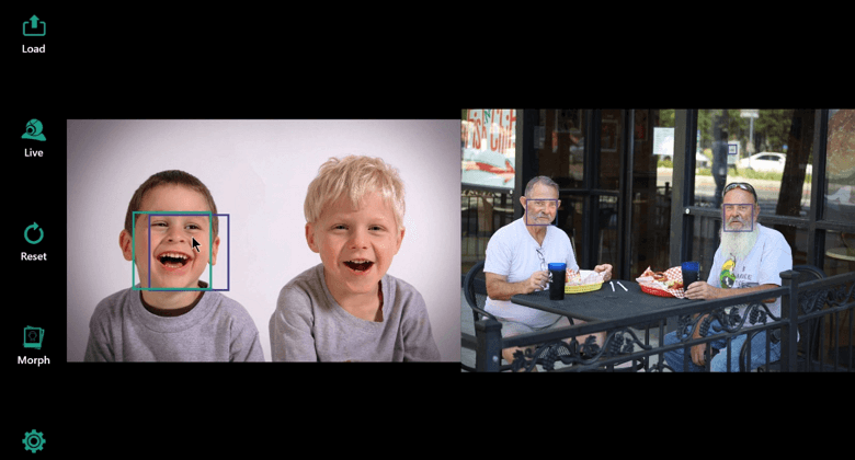 Swap the faces automatically